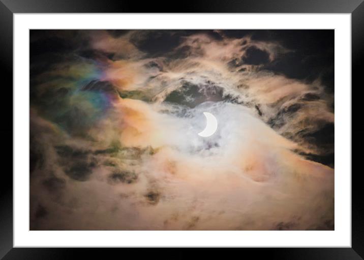  The Eclipse Framed Mounted Print by David Martin