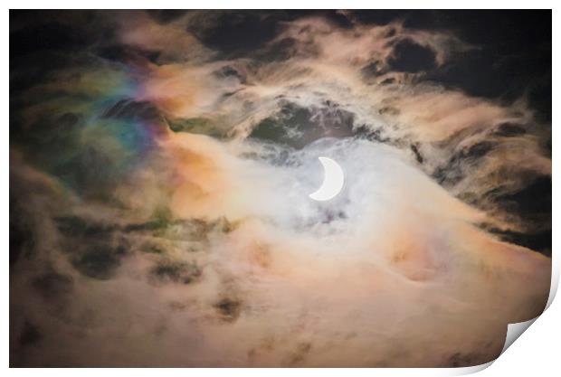  The Eclipse Print by David Martin