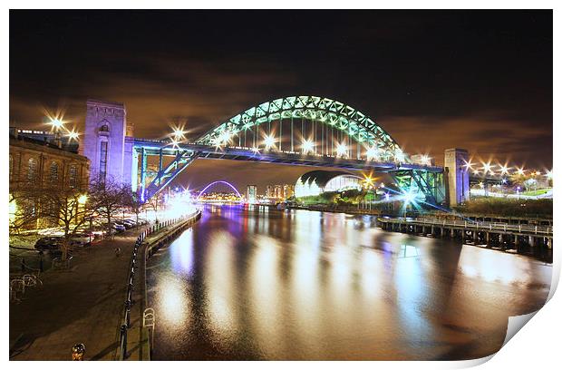  Crossing the River Print by Toon Photography