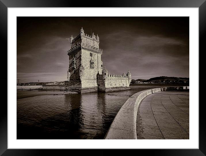  Belém Tower, Lisbon Framed Mounted Print by Broadland Photography