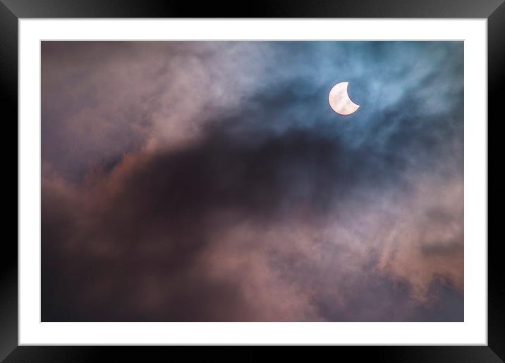 Eclipse of Colour 1 Framed Mounted Print by Kieran Brimson