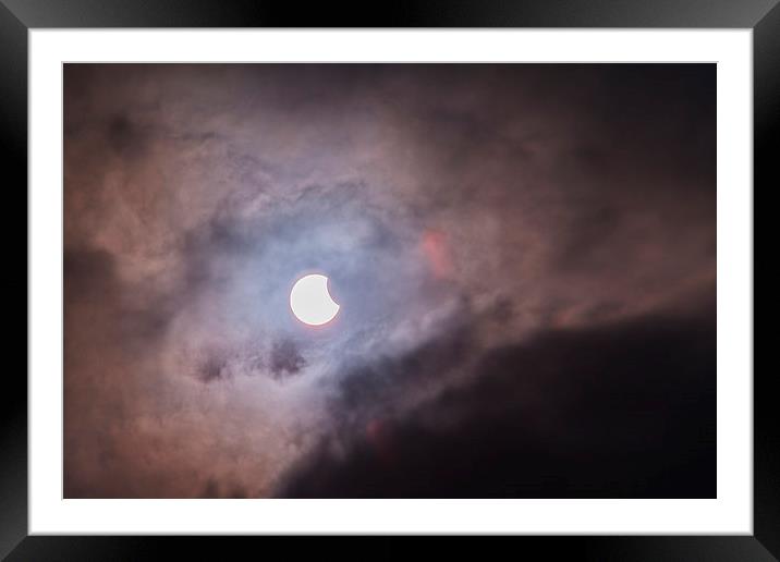  Eclipse of Colour 2 Framed Mounted Print by Kieran Brimson