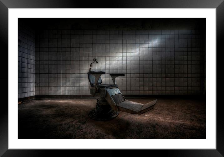  Sit down Open wide Framed Mounted Print by Jason Green
