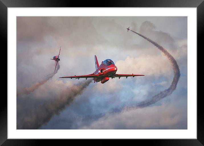 The Red Arrows  Framed Mounted Print by Jason Green