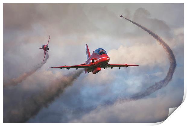 The Red Arrows  Print by Jason Green