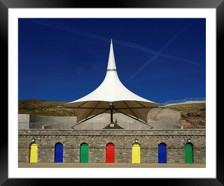  Barry Island  Framed Mounted Print by Andrew Richards