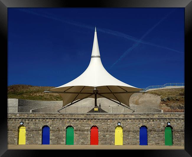  Barry Island  Framed Print by Andrew Richards