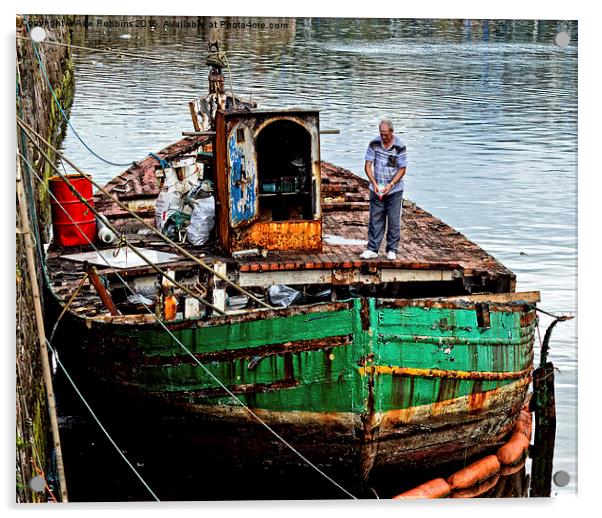  HDR Effect. Restoration of Fire damaged Boat Acrylic by Ade Robbins