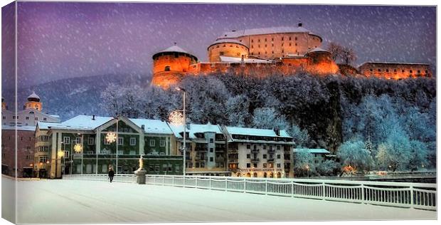  Winter in Kufstein Canvas Print by Broadland Photography