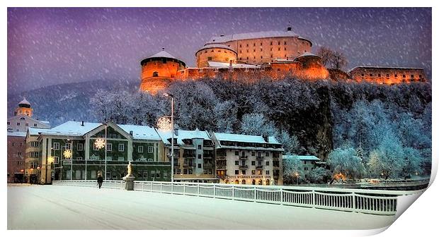  Winter in Kufstein Print by Broadland Photography