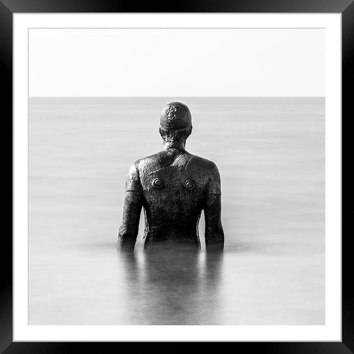  Iron man in the water Framed Mounted Print by Jason Wells