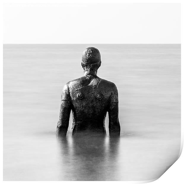  Iron man in the water Print by Jason Wells