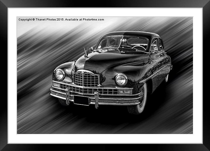  Packard Ultramatic Framed Mounted Print by Thanet Photos