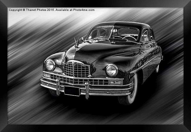  Packard Ultramatic Framed Print by Thanet Photos