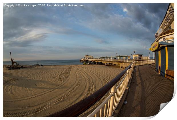  Bournemouth pier  Print by mike cooper
