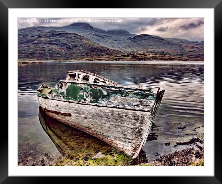 Journey's end (3)  Framed Mounted Print by Philip Hodges aFIAP ,