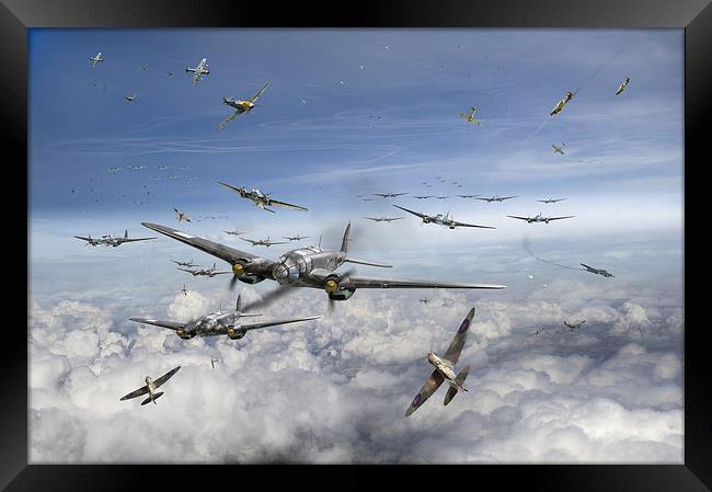 Battle of Britain Day  Framed Print by Gary Eason