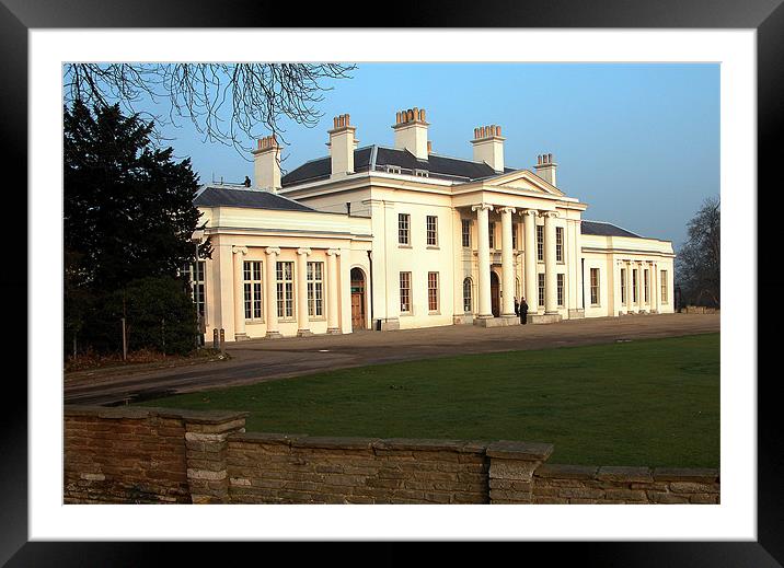 HYLANDS HOUSE, CHELMSFORD Framed Mounted Print by Ray Bacon LRPS CPAGB