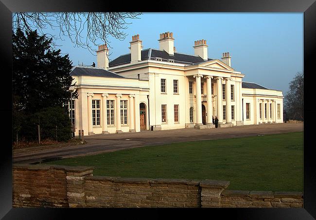 HYLANDS HOUSE, CHELMSFORD Framed Print by Ray Bacon LRPS CPAGB