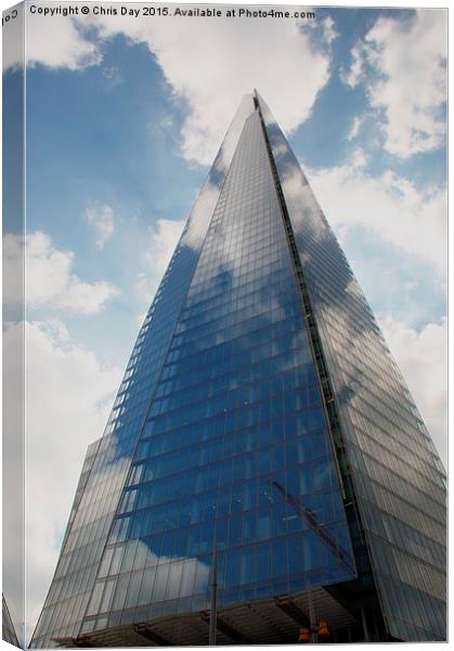 The Shard Canvas Print by Chris Day