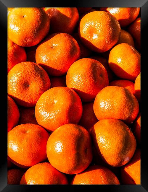 Oranges Framed Print by Chris Watson