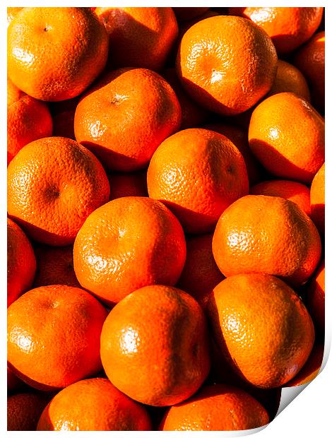 Oranges Print by Chris Watson
