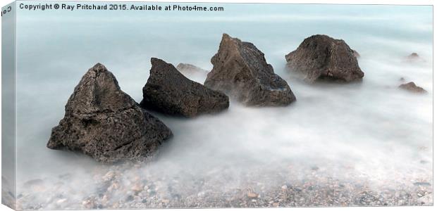 The Rocks Canvas Print by Ray Pritchard