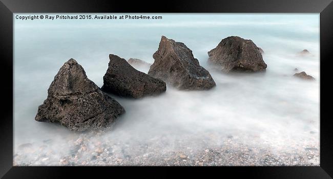 The Rocks Framed Print by Ray Pritchard