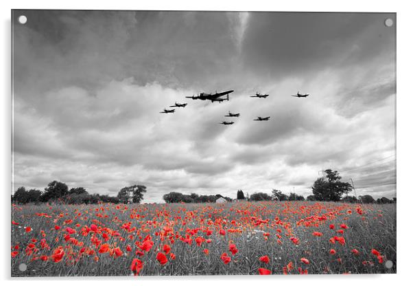  Battle Of Britain Anniversary - Selective Acrylic by J Biggadike