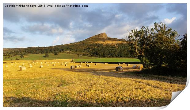  Roseberry Topping Print by keith sayer