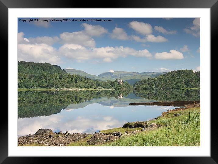  ARTORNISH REFLECTIONS Framed Mounted Print by Anthony Kellaway