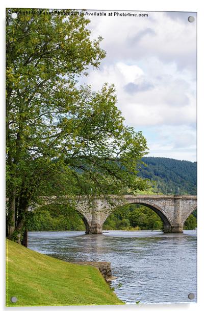  River Tay at Dunkeld Acrylic by Thanet Photos