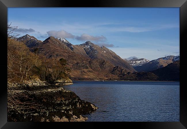  Loch Duich & the Five Sisters Framed Print by Jacqi Elmslie