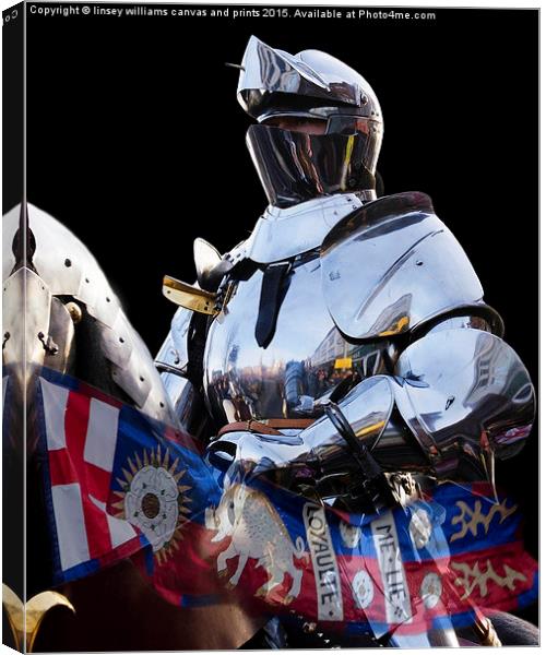  Knight And King Richards Standard Canvas Print by Linsey Williams