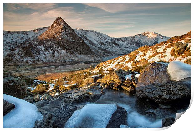  Dawn at Tryfan Print by Rory Trappe