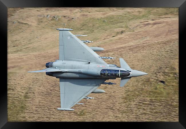 Raf Typhoon Framed Print by Rory Trappe