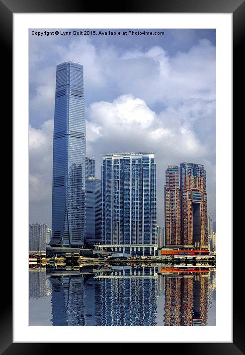  Kowloon Tallest Framed Mounted Print by Lynn Bolt