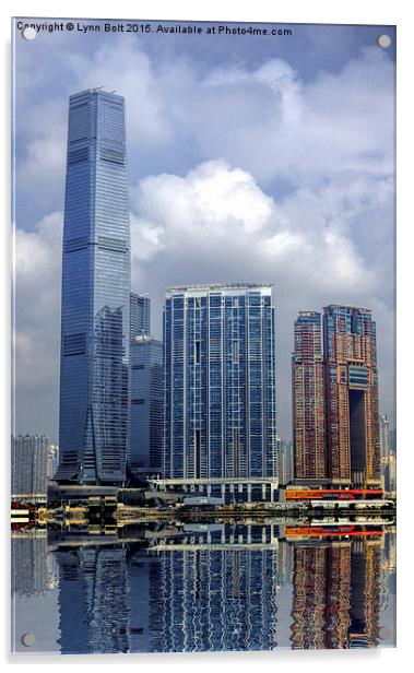  Kowloon Tallest Acrylic by Lynn Bolt
