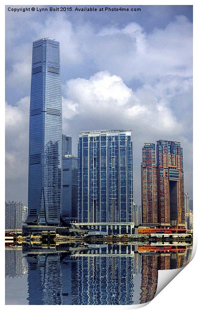  Kowloon Tallest Print by Lynn Bolt