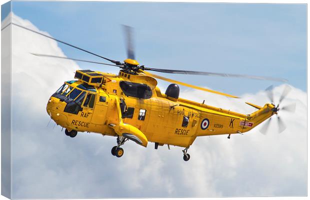 Sea King Rescue Canvas Print by Oxon Images
