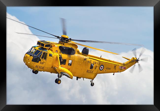  Sea King Rescue Framed Print by Oxon Images