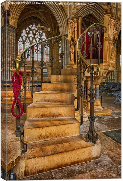  The Pulpit Canvas Print by Gilbert Hurree