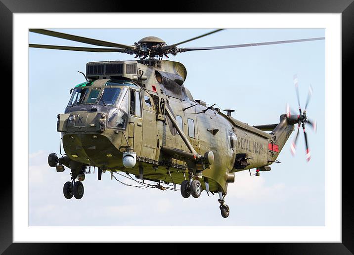 Commando Sea King Framed Mounted Print by Oxon Images
