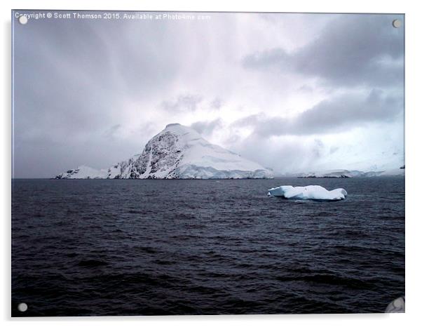  Antarctica Acrylic by Scott Thomson