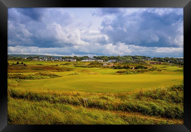Inverness Golf Club, Cape Breton, Canada Framed Print by Mark Llewellyn