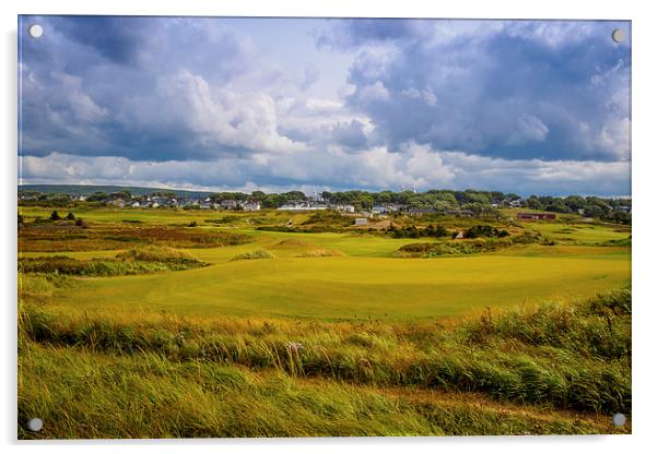 Inverness Golf Club, Cape Breton, Canada Acrylic by Mark Llewellyn