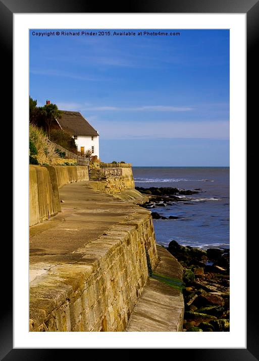 Runswick Bay, North Yorkshire Framed Mounted Print by Richard Pinder