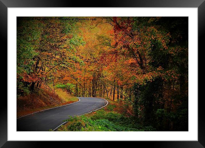  Road to Kay Jay Framed Mounted Print by Paul Mays