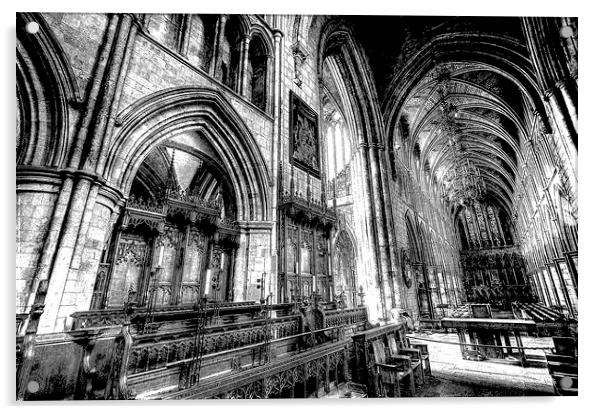 Southwark Cathedral London Art Acrylic by David Pyatt