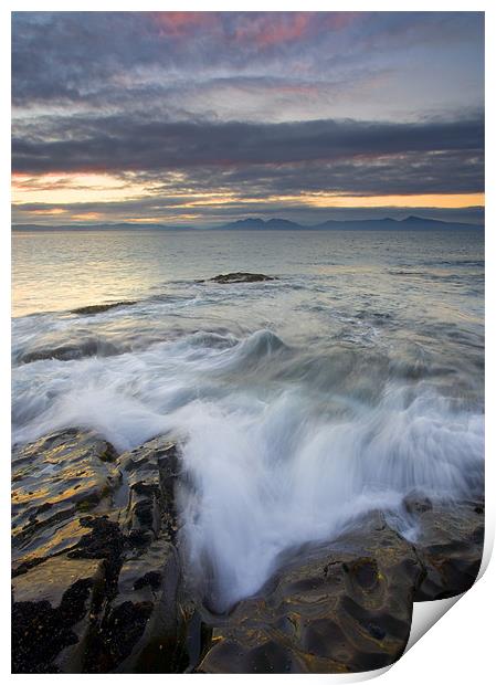 Freycinet Surge Print by Mike Dawson